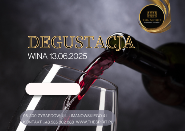 Degustacja wina 13.06.2025